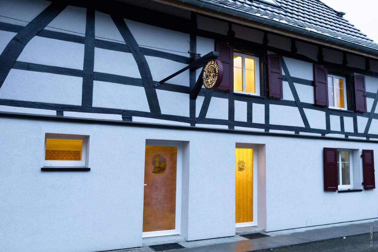 Gite Les Sabots De Paille, Alsace Haut-Rhin Ballesdorf Exterior photo