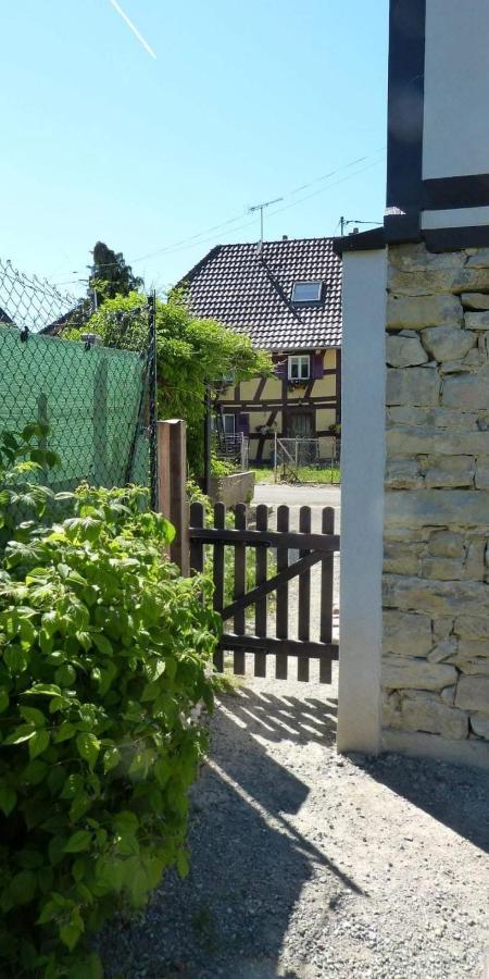 Gite Les Sabots De Paille, Alsace Haut-Rhin Ballesdorf Exterior photo